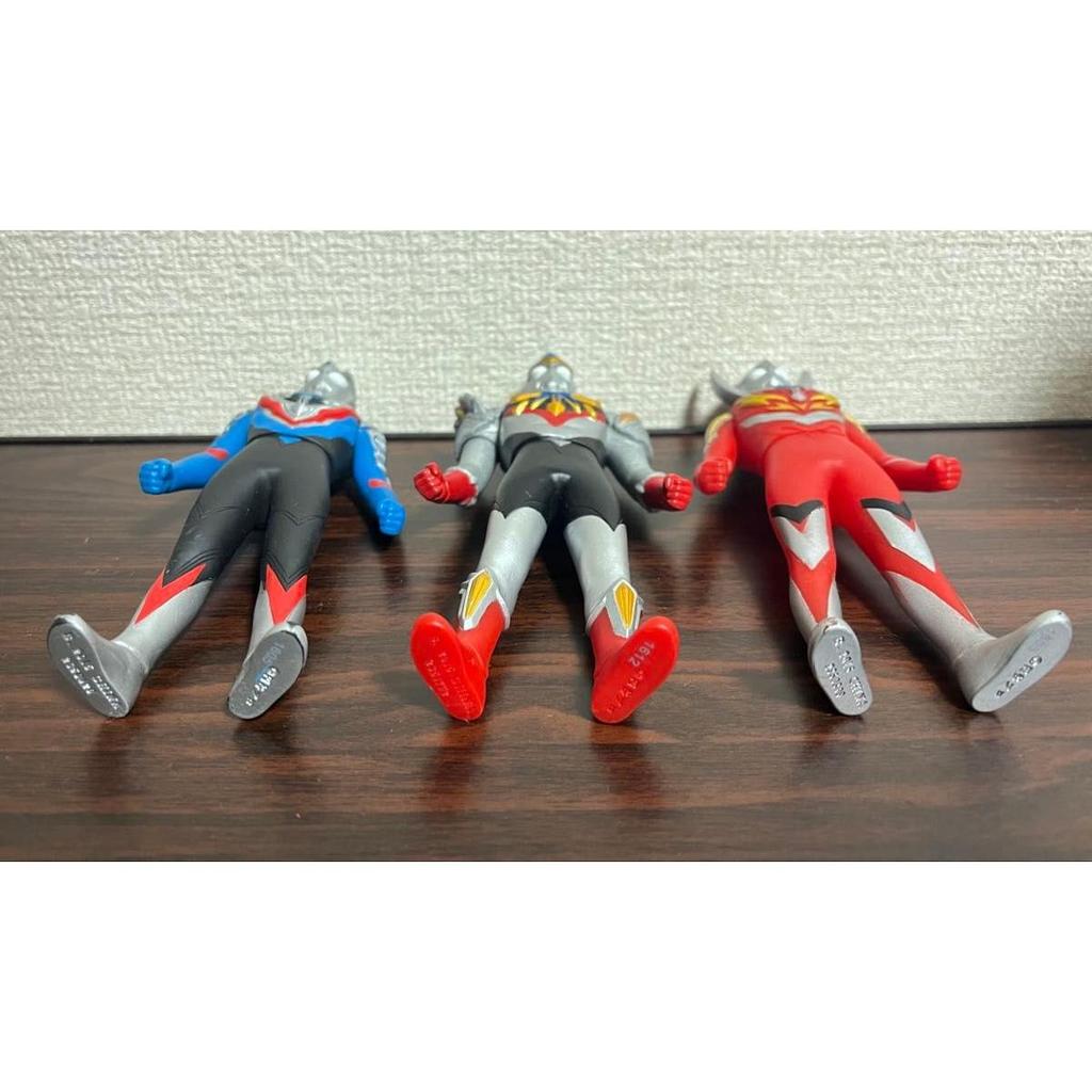 Used Ultra Hero Series Orb Burnmite Orb Trinity Hurricane Slash Soft Vinyl Figure Ultraman Orb