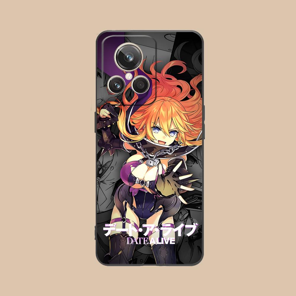 Date a Live Yamai Kaguya Matte TPU Mobile Phone Case for Realme 15 14 13 12 11 10 9 Pro Plus T i Lite 5G Colorful Printing Cover