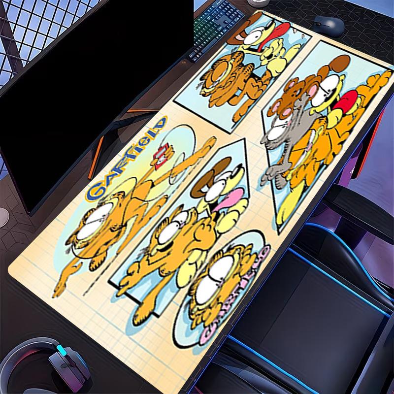 Garfield Print Mouse Pad, for Keyboard Pad Laptop PC Mat for Office Home Use, Desk Decor, Perfect Birthday Gift for Gamers