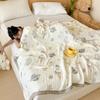 100% Cotton Blanket Breathable Towel for Kids Blankets Skin-friendly Plaid Nap Blankets Super Soft Bedsheet Travel Shawl