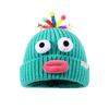 Hat Girl Ugly Cute Funny Cartoon Sausage Mouth Wool Hat Winter Warm Cute Big Head Knit Ear Protection Hat Trend