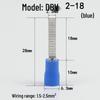 Jun Ding Ying DBV Series Pre-insulated Copper Terminals