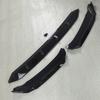 Glänzendes Schwarzes ABS Frontstoßstangenlippe Spoiler Splitter Klinge Diffusor für VW Arteon R-line 2021-2025 Facelift Bodykits Tuning