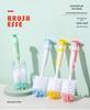 Baby Bottle & Nipple Brush Set, Long Handle Rotating Cup Brush, Thermos Cleaner