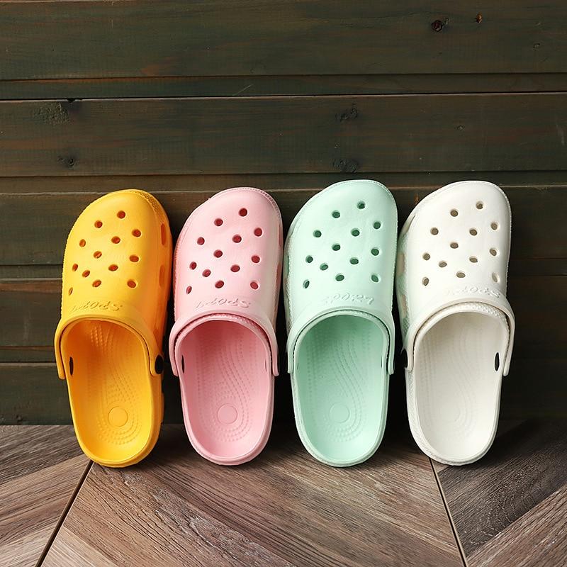 Summer Unisex Fashion Comfortable Beach Sandals Thick Sole Slipper Waterproof Anti-Slip Sandals Flip for Women Men