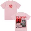 Rapper Duki Ameri World Tour 2025 Merch T Shirts Unisexs Women Fashion Hip Hop Vintage Tshirt Cotton Casual Short Sleeve Tshirts