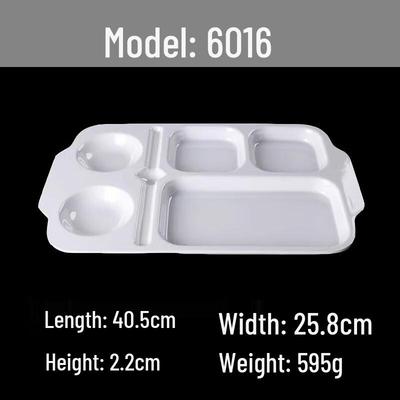 AVADEN Melamine Divided Meal Plate