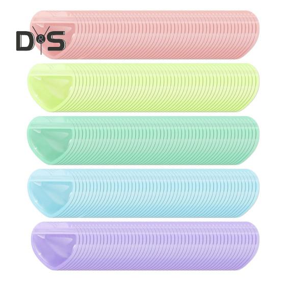 

300 шт. пакеты для упаковки ювелирных изделий с застежкой-молнией, прозрачный дизайн, многоцелевые милые пакеты для угощений, принадлежности для вечеринок разноцветный