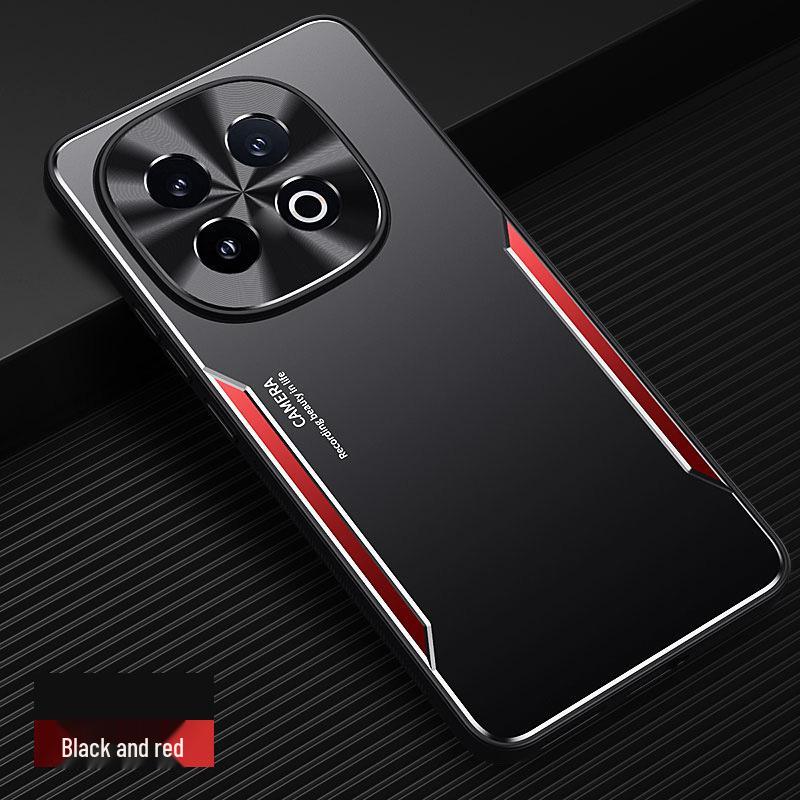 iQOO15 Metal Matte Protective Case: Full Lens Coverage, Anti-Drop, Unisex Design
