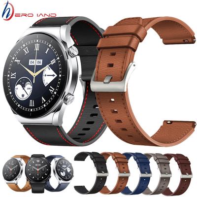 Cinturino in Pelle Per Xiaomi Watch S1 /Amazfit GTR 2/47mm Cinturino Donna Uomo Bracciale Correa Per Huawei GT2 Pro Accessori Smartwatch