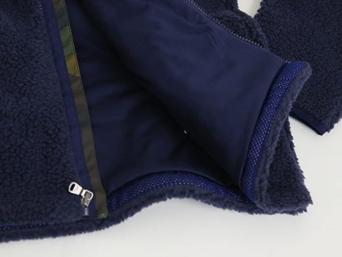 POLO RALPH LAUREN Retro Pile Fleece Size Multi Men's Zip-Up Jacket, M, 0101810, [Used]