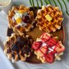 Künstliche Herstellung Waffel Dessert Hochzeitsfeier Dekoration Kuchen Dekoration Fotografie Professionelles Simulations-Kuchenmodell