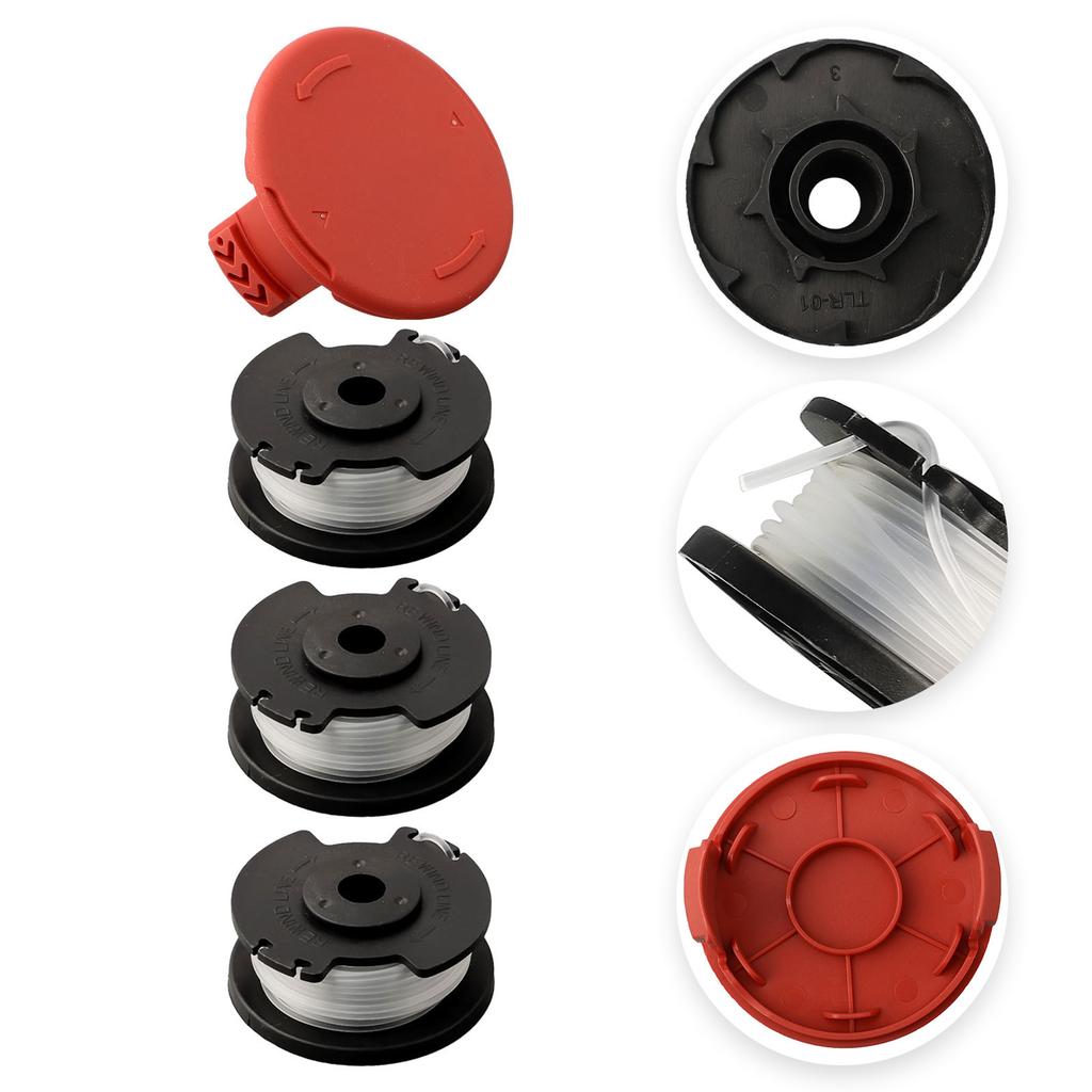 Essential Spool Cap Cover, Designed for Hyper Tough Trimmers, Enhance Durability and Protection with HT1940100306 & HT1940100307