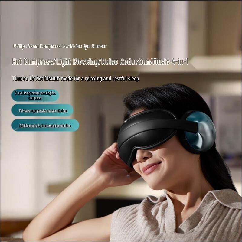 Philips Eye Massager with Cold/Hot Compress & Sleep Aid