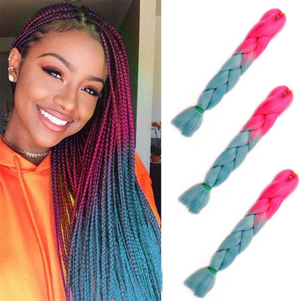 3 Stück Faser Premium Für Realistisches Aussehen Zöpfe Haarverlängerung Für Frauen Leicht Zu Pflegen