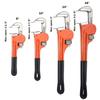 Heavy Duty Adjustable Pipe Wrench Universal Plumbing Tool for Faucet Tube Key Clamp Spanner Plumber
