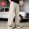 MINISO Men's American Retro Curved Leg Casual Pants