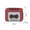 Nostalgic Small Recorder Accessory Vintage Small Recorder Pendant ABS Texture Suitable for Home Decors Any Room Setting
