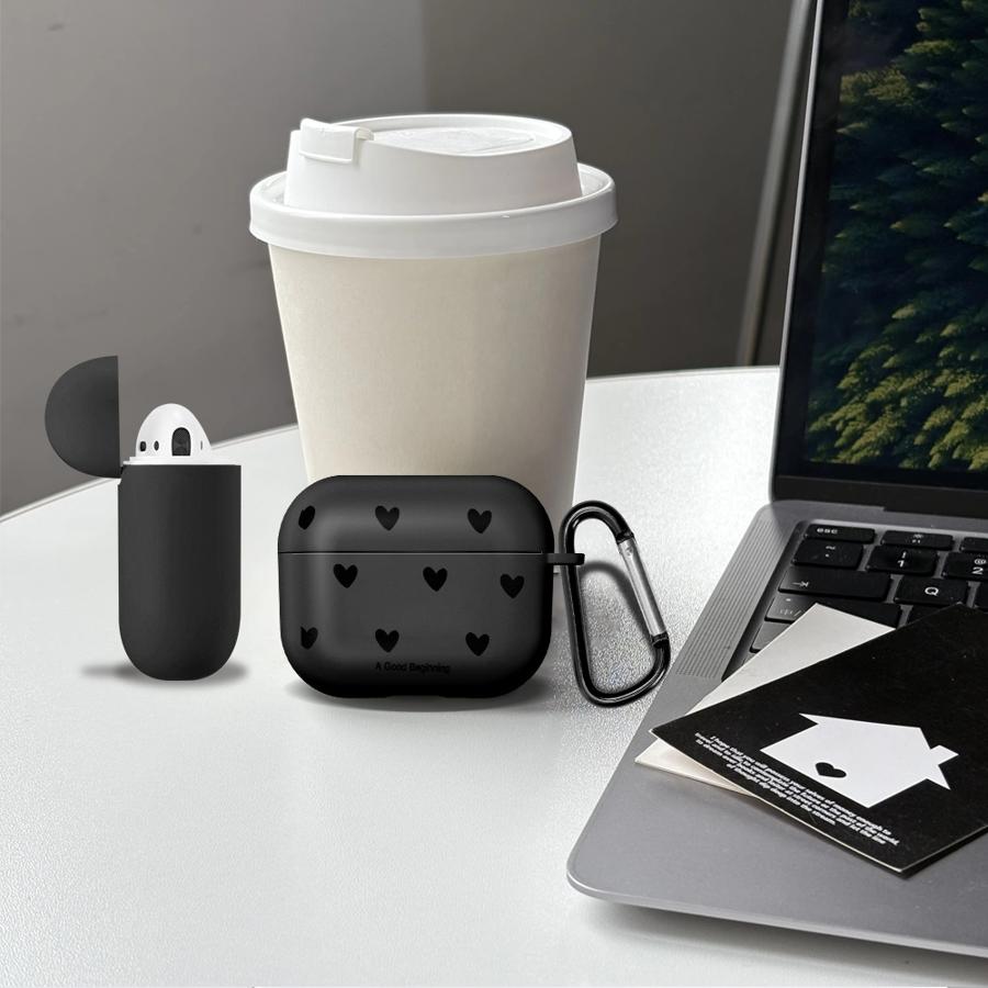 Fashion Love Heart Case For Airpods Pro3 4 2 Pro2 Pro 1 3 Earphone Cases Cover