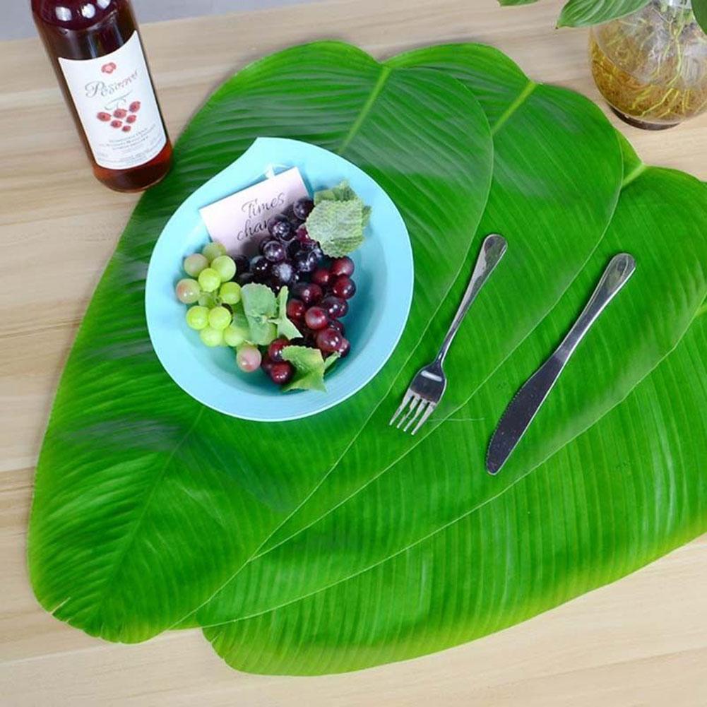 Banana Leaves Artificial Banana For Hawaiian Large