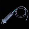 NEW 150/300/550ml Large Capacity Syringes Oil Pump With 1m Hose Pet Feeding Measuring Pump Hydroponics Nutrient Big Syringe