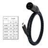 Professional TypeC Male to XL Cable Exceptional Sound Clarities for Laptops