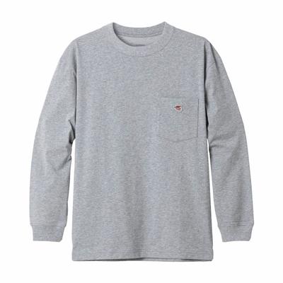 Cotton Patch Long Sleeve Gray L SH-012V