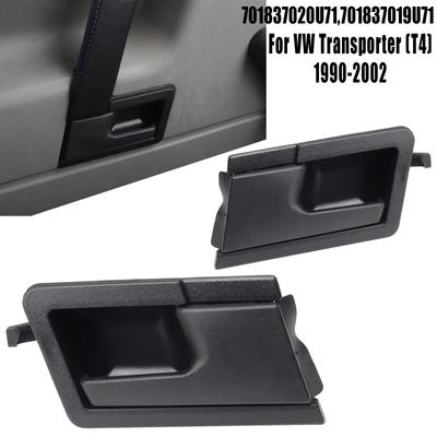 2x Przednia lewa prawa wewnętrzna wewnętrzna wewnętrzna klamka do drzwi dla VW Volkswagen Transporter Caravelle T4 EuroVan 701837020A 1990 -