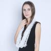 Women Infinity Scarf Lady Mantilla Lace Catholic Veil Elegant Church Veil Head Covering Latin Mass Wedding Bridal Shawl Black