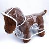 Waterproof Pet Rain Jacket Lightweight Pet Rain Poncho Transparent Dog Raincoat  Rainning Days
