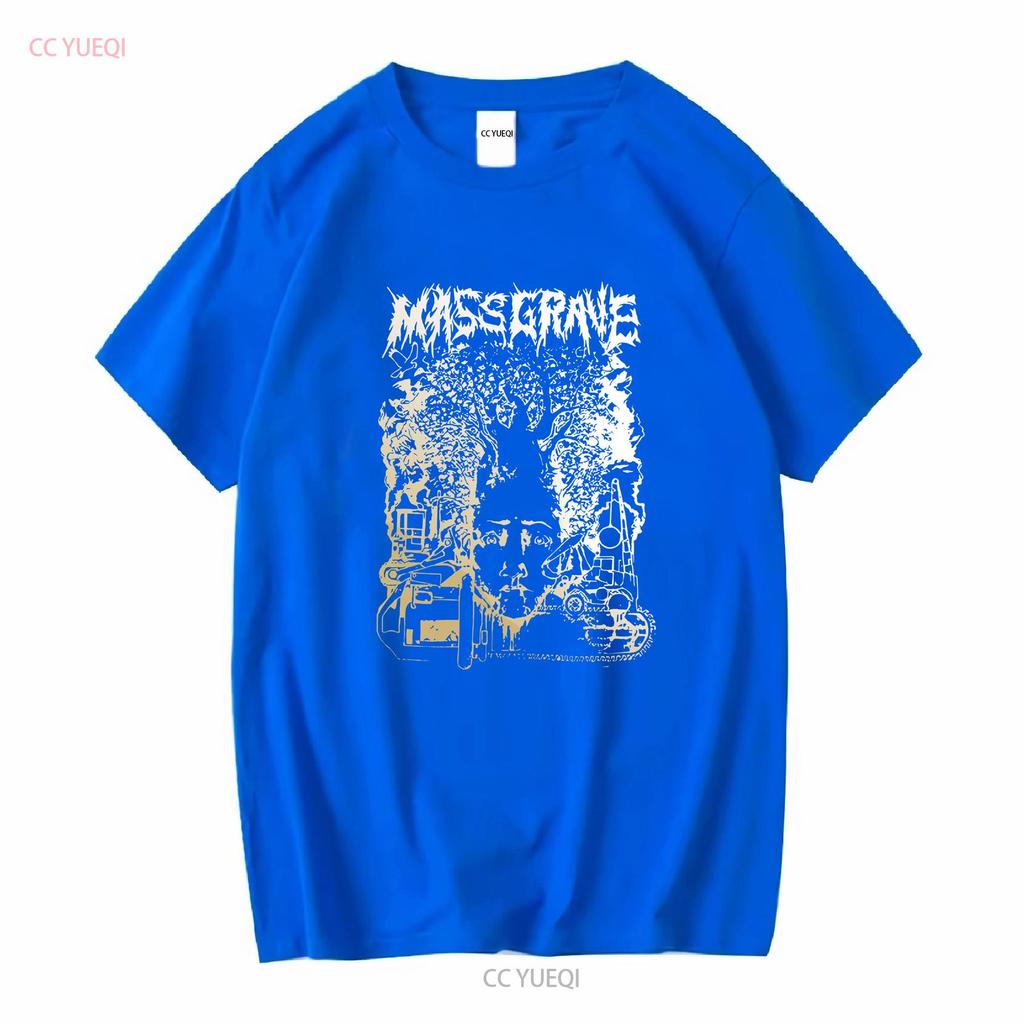 MASS GRAVE Band T Shirt UNHOLY Punk Rock TE5621 Long or Short Sleeves Vintage Washed Comfortable Versatile Stylish Homme