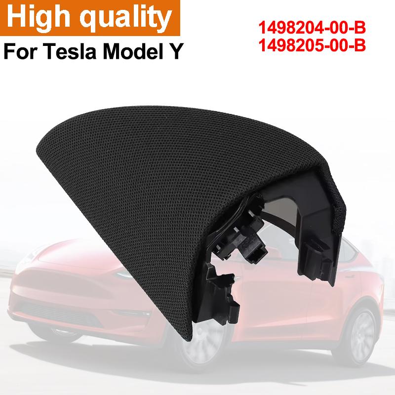 For Tesla Model Y 2020-2024 Door Speaker Assembly Triangle Tweeter Trim Horn Cover 1498204-00-B 1498205-00-B Replacement