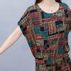 Plus Size Two Piece Sets Female Loose Elegant Pants and Blouse Set