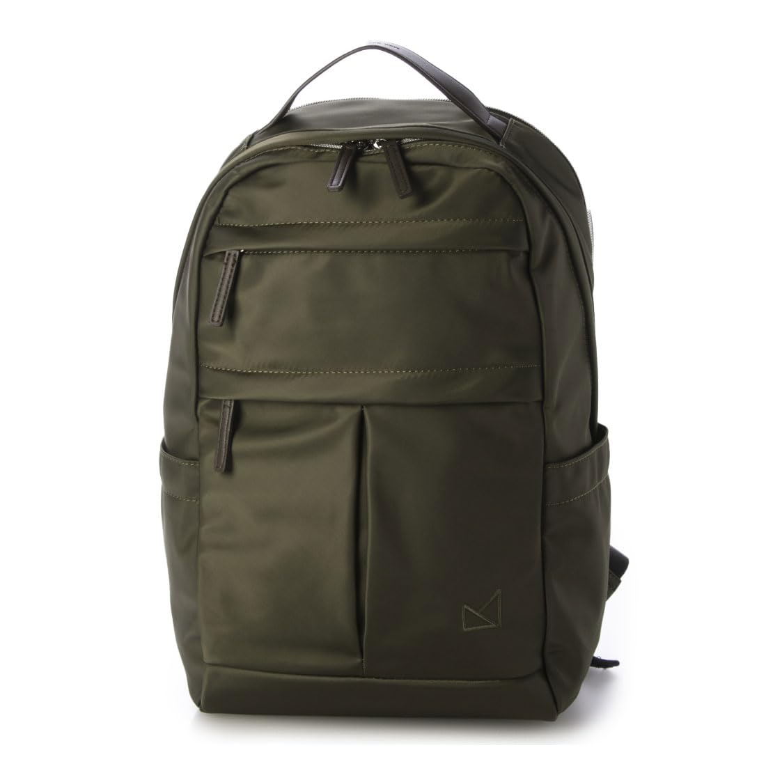 

Maison Vert MV79 Khaki Tuck Pocket Backpack with Multiple Storage Spaces (86)