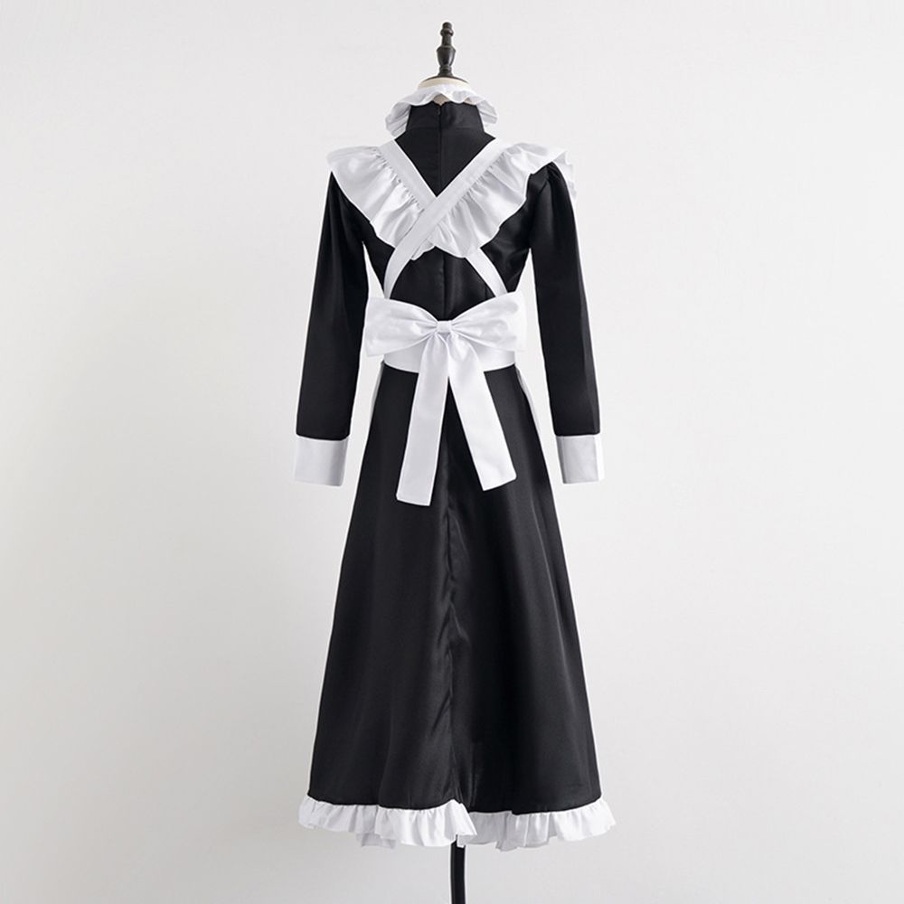 Waitress Cute Male Party Cafe Costume Female Costumes Outfit Maid Costume Uniform Cosplay Dress