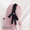 Lolita cosplay y2k accessories headband lace bow hair accessories and headwear Headband hair bands kawaii for  hair