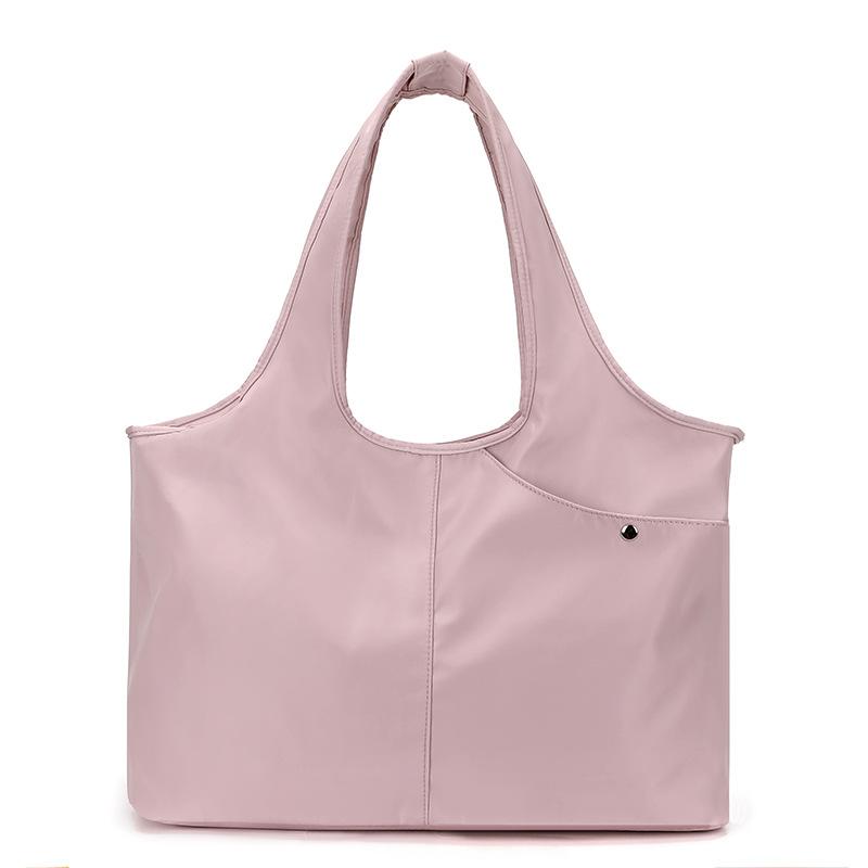 

Women s Bag Oxford Cloth Large Bag New Lightweight Waterproof Nylon Bag Leisure Travel Shoulder Handbag 42*13*28cm