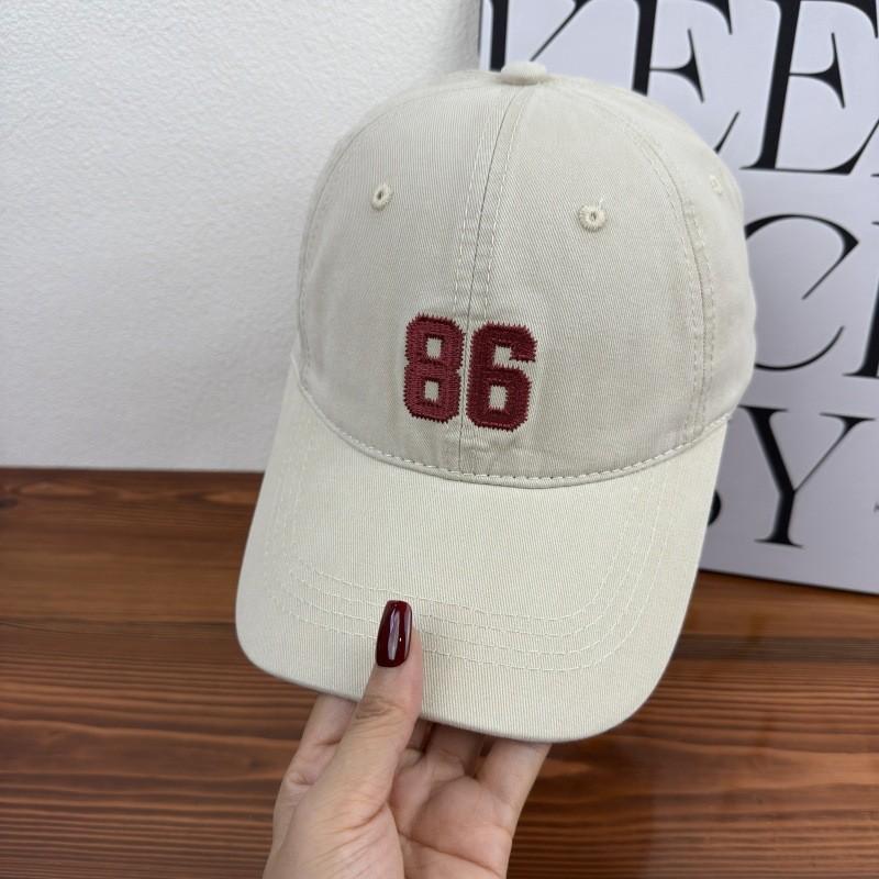 Baseball Cap For Men And Women With Embroidered Letter Design For Street Style And Sun Protection