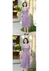 2026 Mom's Fashionable Chiffon Summer Dress - Versatile Mid-Length, Waist-Cinched Style for Middle-Aged & Elderly Women