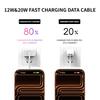 Hot Selling 1M 1.5M 2M 5A 6A Type-C to Type-C Fast Charging Cable Data Line Cable for Mobile Phones Devices Charger