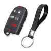 Car Remote Key Protector Cover For Dodge Charger Hellcat Journey for Jeep Cherokee Compass Grand Cherokee Renegade Chrysler 300c