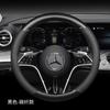 Universelle Lenkradabdeckung Mercedes-Benz C260L C350eL E300L CLA220 AMG C200L Sport Style Echtes Leder