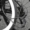 Antitheft Bicycles Combination Lock Security Padlocks Light Weight Double Head Password Lock for Outdoor Cycling