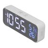 Digital Alarm Clock LED Digital Music Alarm Clock USB Charging Electronic Clock Temperature Display