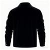 Men's Long-Sleeve Corduroy Jacket With Lapel, Pockets & Single-Breasted Design | Fleece-Lined For Warmth, Fashionable & Casual