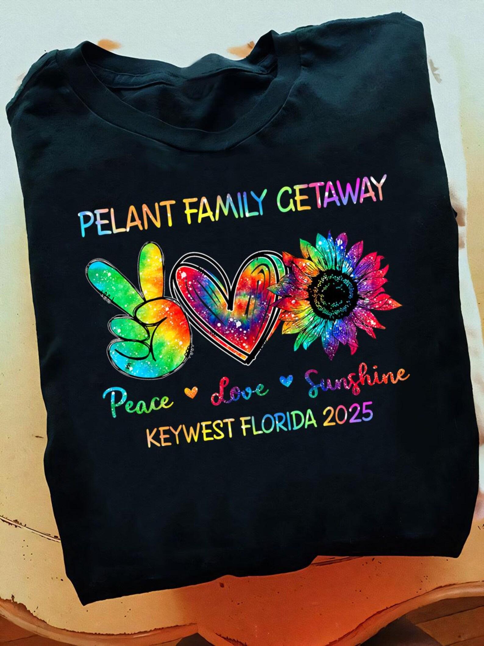 Custom Peace Love Sunshine Sunflower Hippie Tie Dye T-Shirt - Hippie Shirt, Hippie Soul Shirt, Peace Shirt, Hippie. 3XL