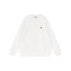 MLB Sweatshirts Unisex Ivory White Crew Neck Moderate Regular 3AMTB0124-50IVS