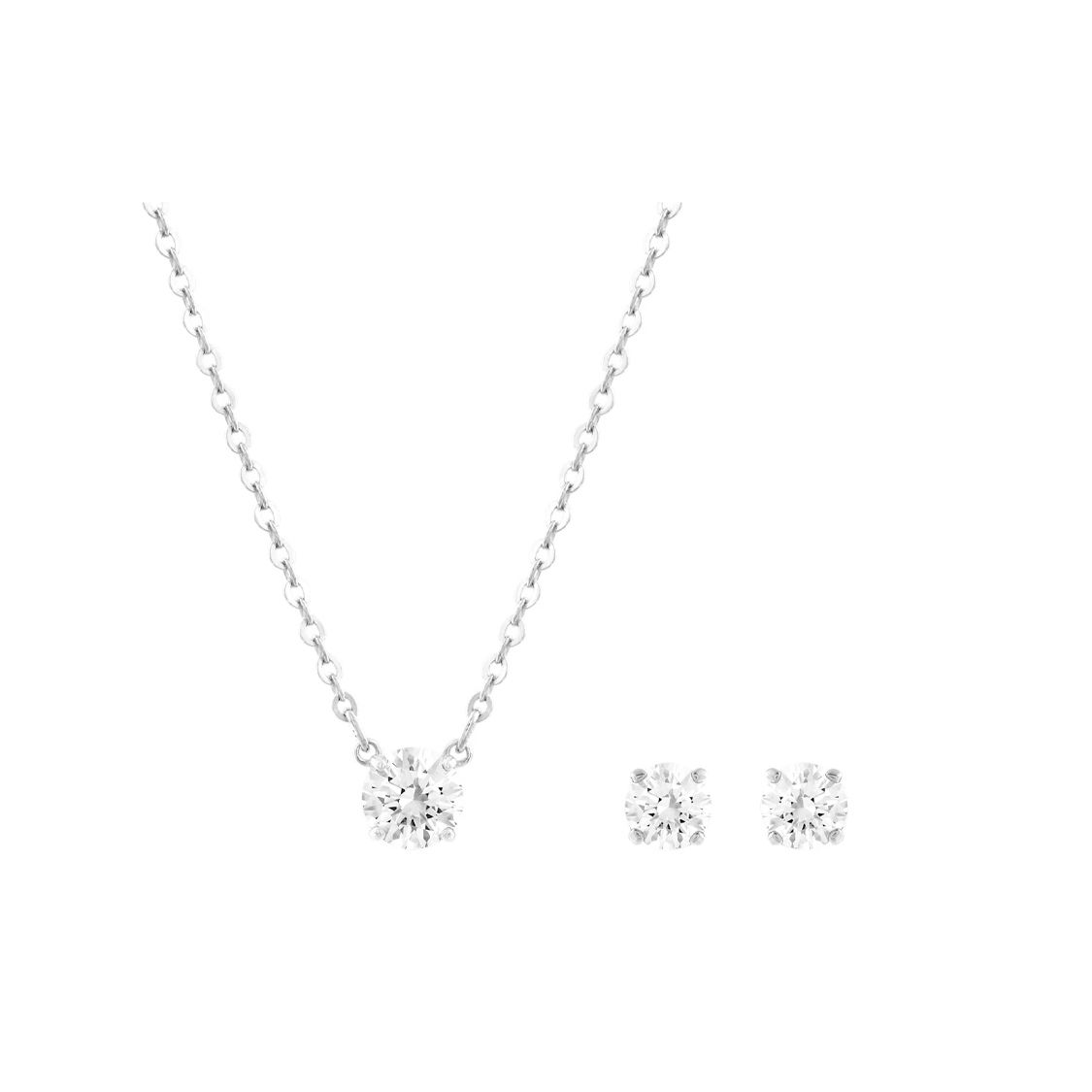 Swarovski Attract Round Necklace Women necklace White 5113468 Shopping Bag