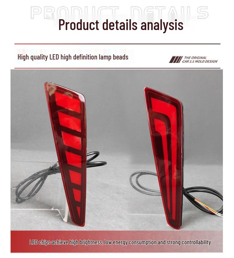 Compatible with 25 BYD Seagull Smart Driving Edition rear bumper, brake, tail, and fog light modifications.