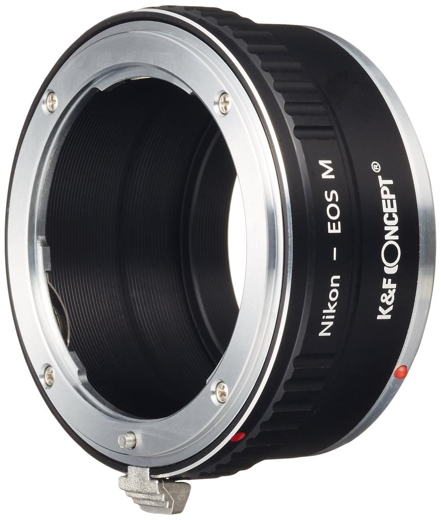 Concept Lens Mount Adapter lens to Canon mount K&F KF-NFEM (Nikon F-mount EF-M conversion)